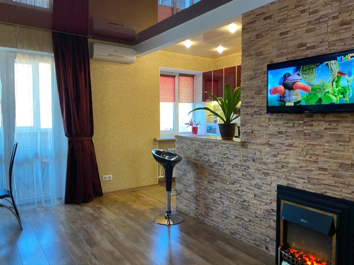New Apartments With Panoramic Views On Avenue Nauky Charkiv Exteriör bild