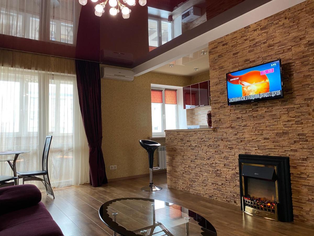 New Apartments With Panoramic Views On Avenue Nauky Charkiv Exteriör bild